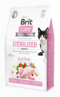Brit Care Sensitive Tahılsız Tavşanlı 2 kg Kedi Maması kullananlar yorumlar